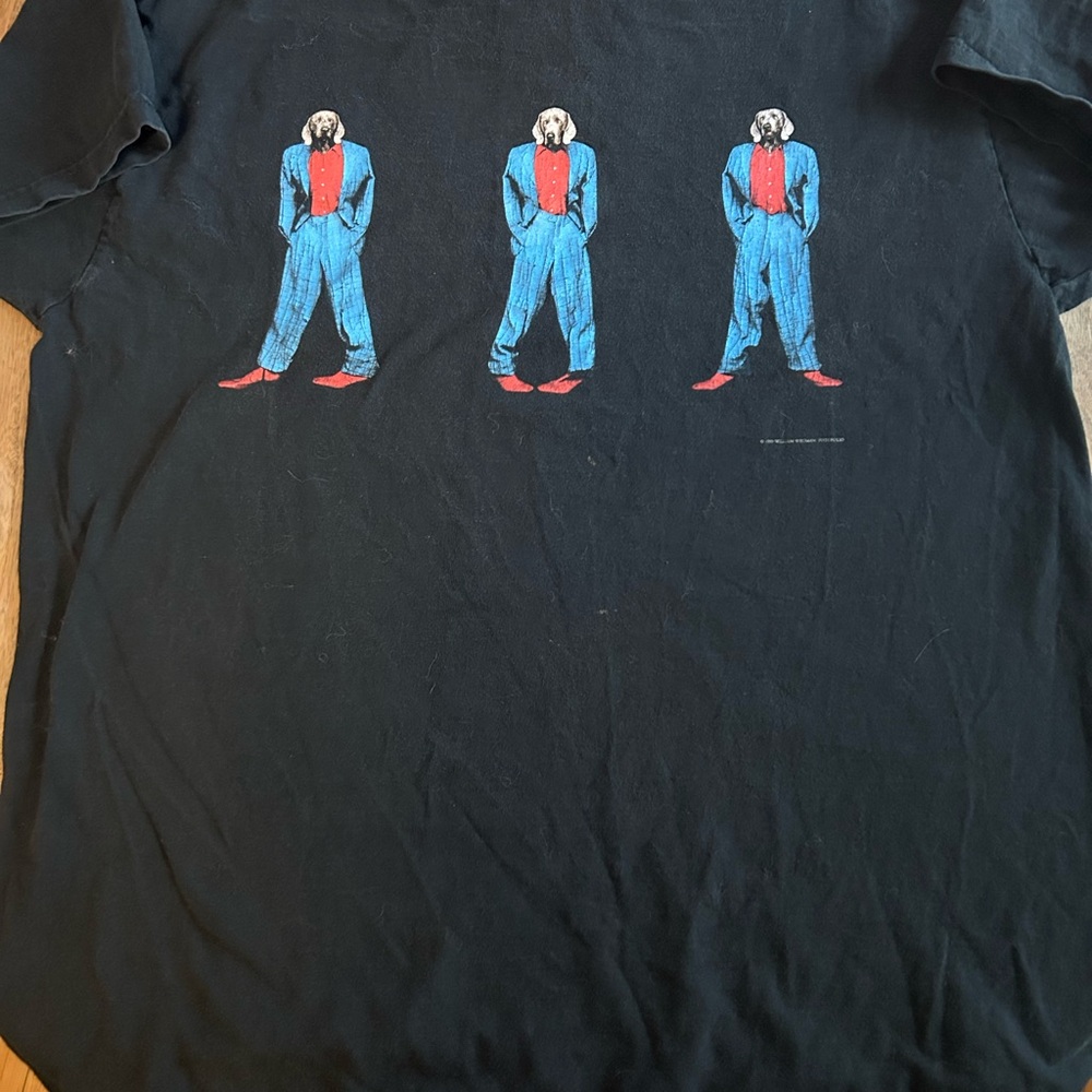 Vintage William Wegman t shirt mens size xl